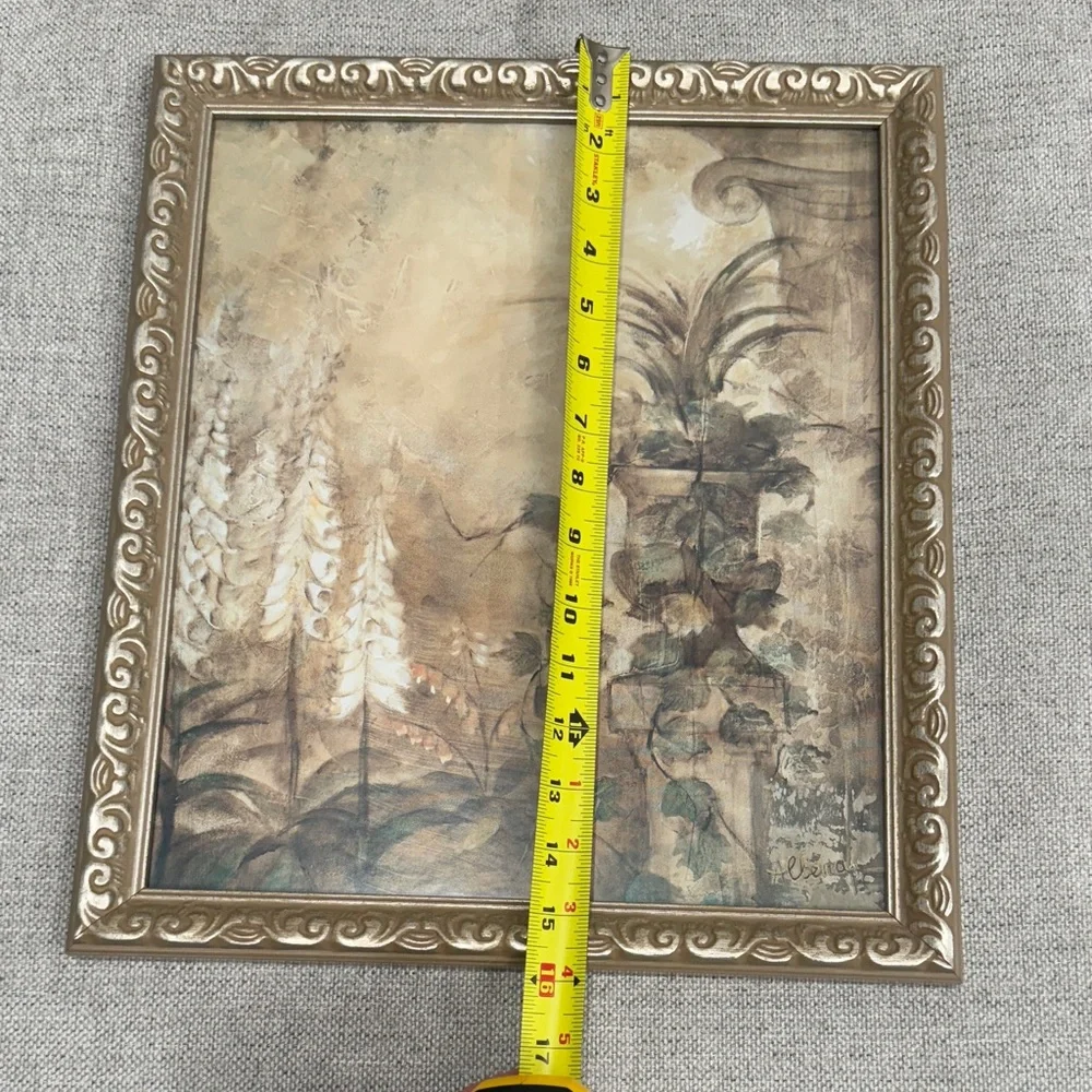Gold Framed Botanical Wall Art